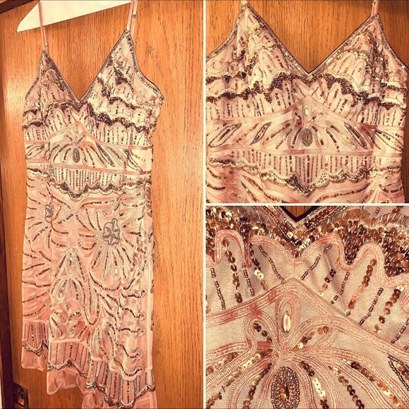 Sue Wong Dresses & Skirts - Sue Wong Beaded Cocktail Dress